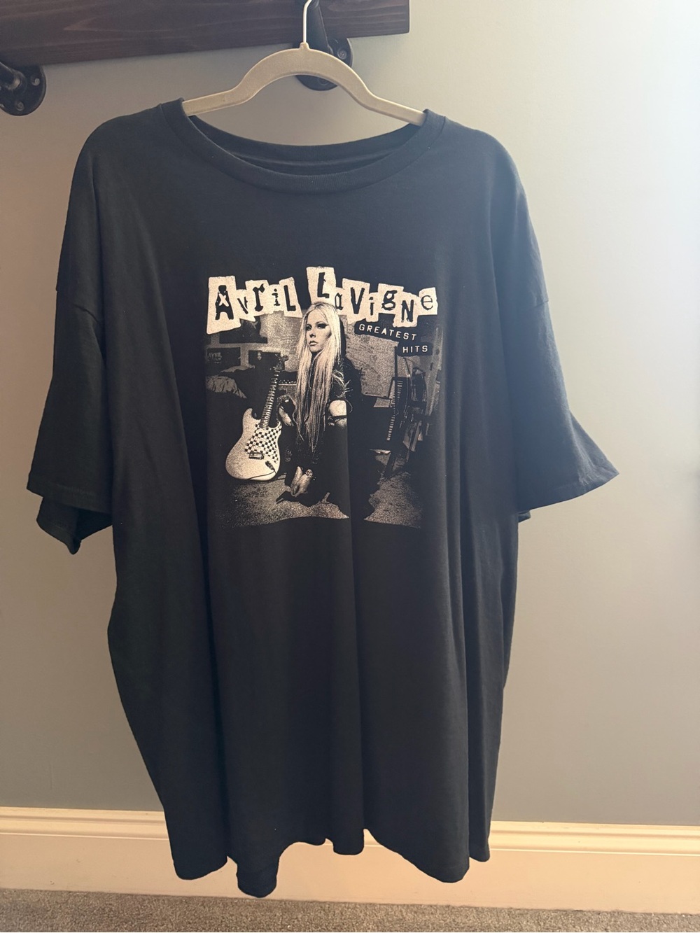 Black Graphic Tee - Avril Lavigne Greatest Hits Tour